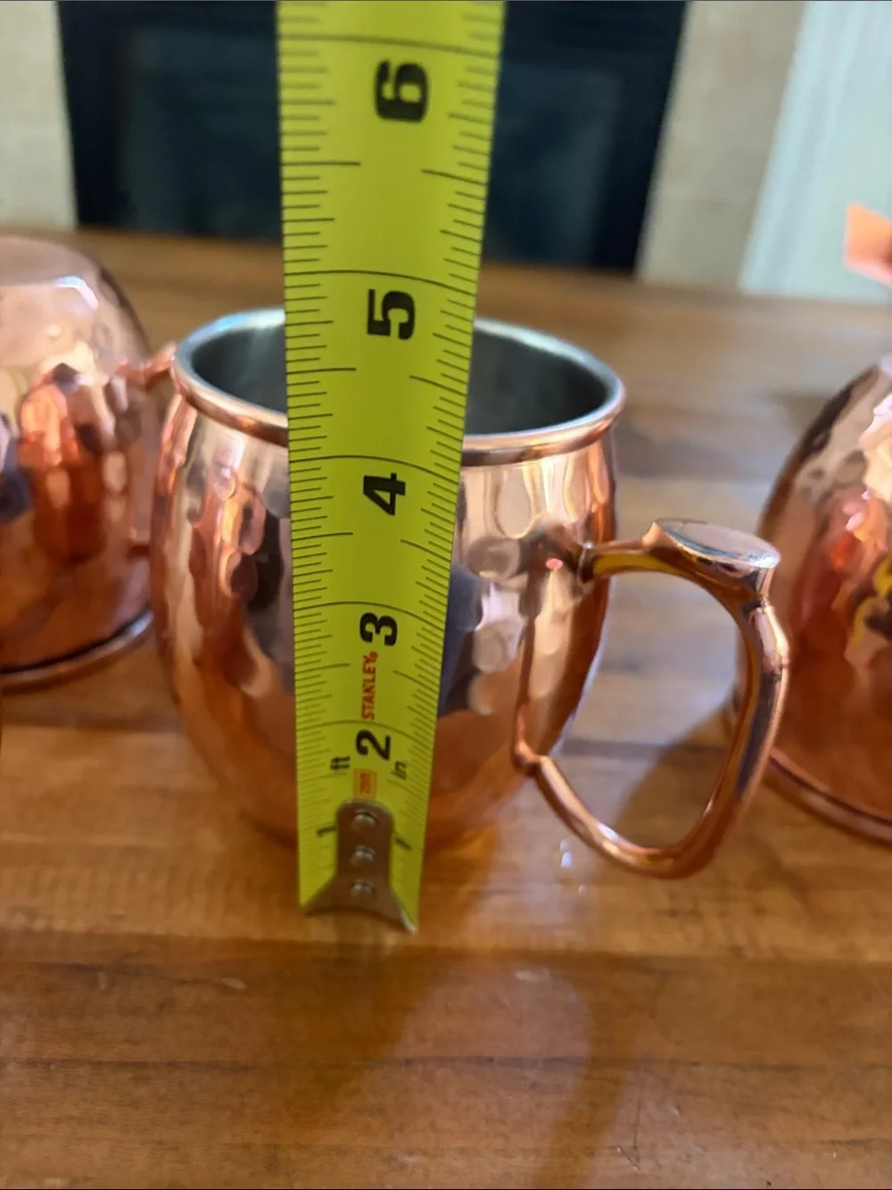 Copper Colored Mugs, 18oz